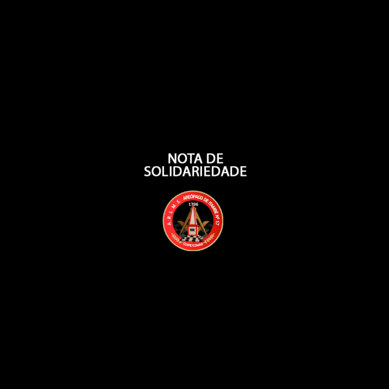 Nota de Solidariedade do Areópago de Itambé