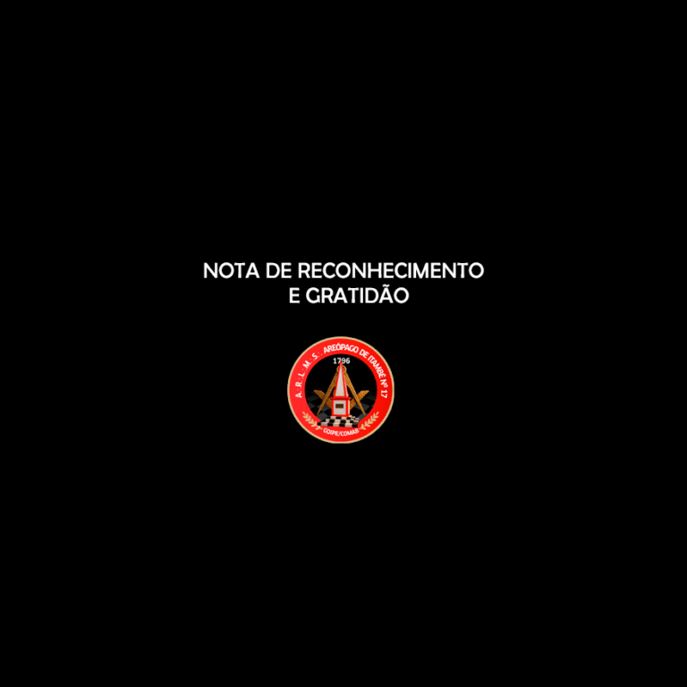 Nota de reconhecimento e gratidão