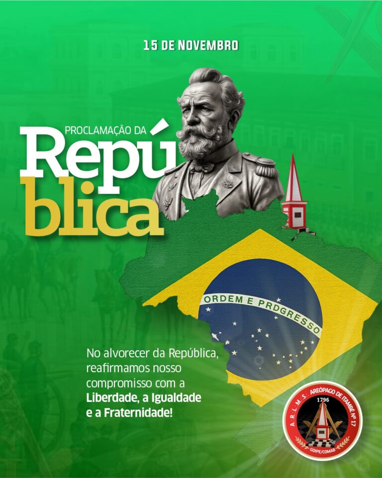 Proclamação da República, a Maçonaria e o Areópago de Itambé